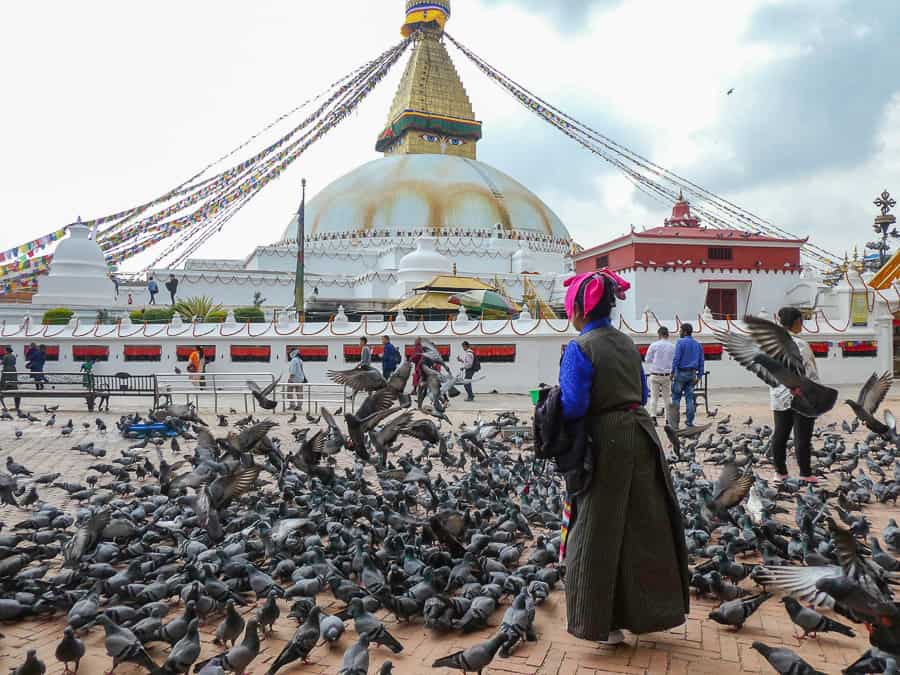 Bouddhanath Tempel Kathmandu