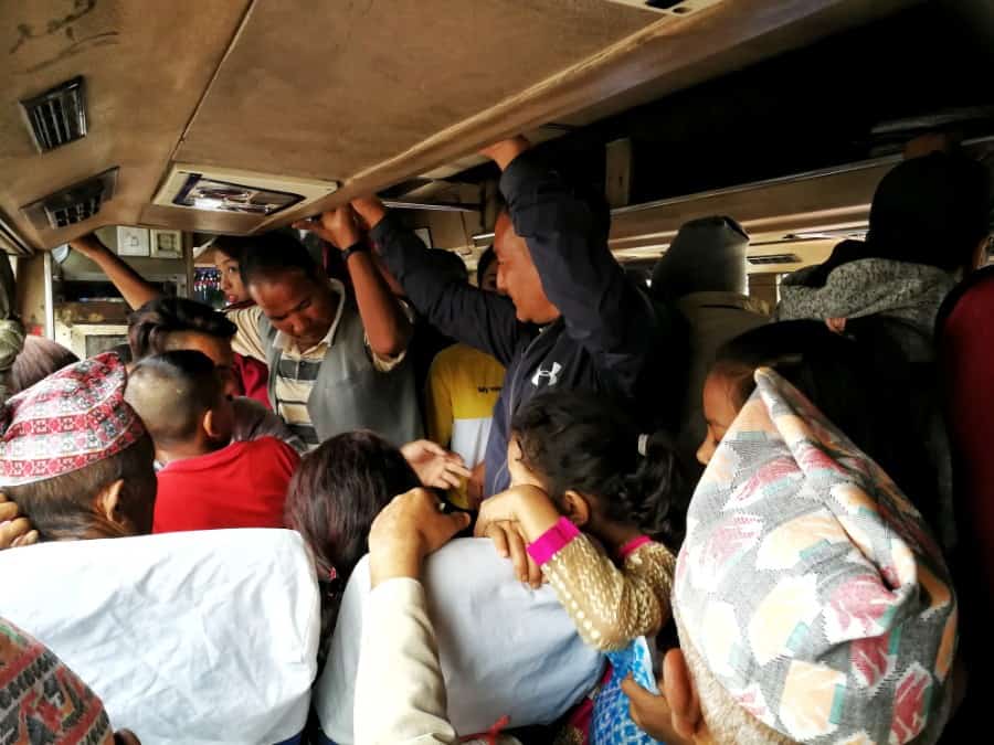 bus nepal