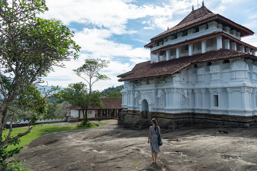 Tempels buiten kandy