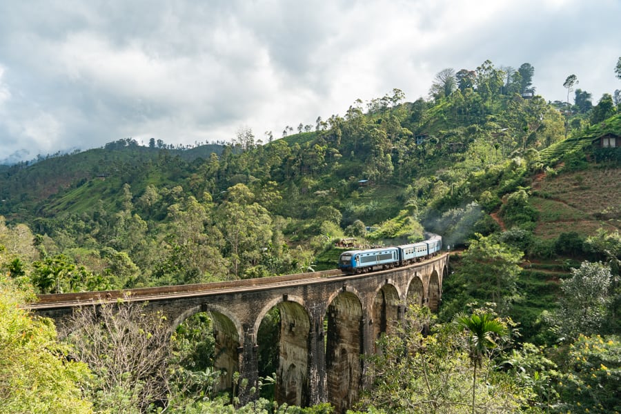 Nine arch bridge