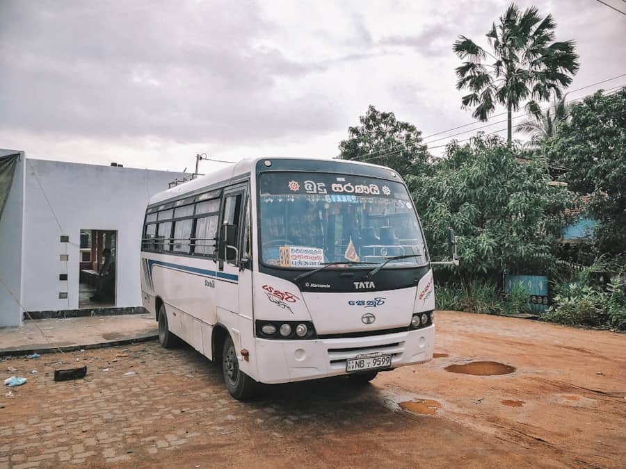 lokale bus wilpattu national park