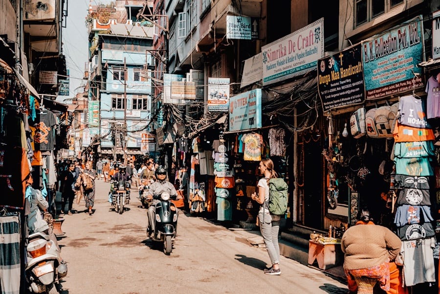 reisroute nepal