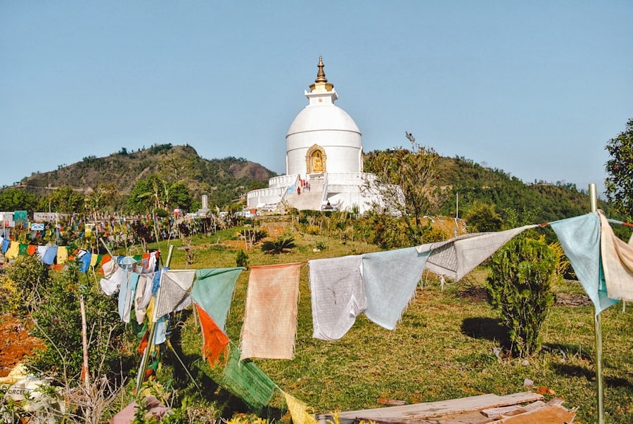 world peace pagoda Pokhara