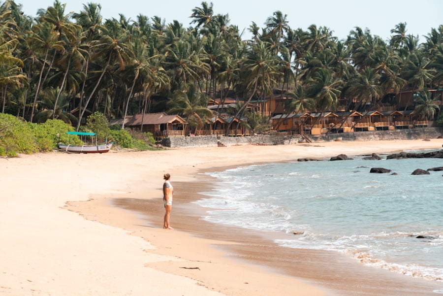 leukste stranden Goa India