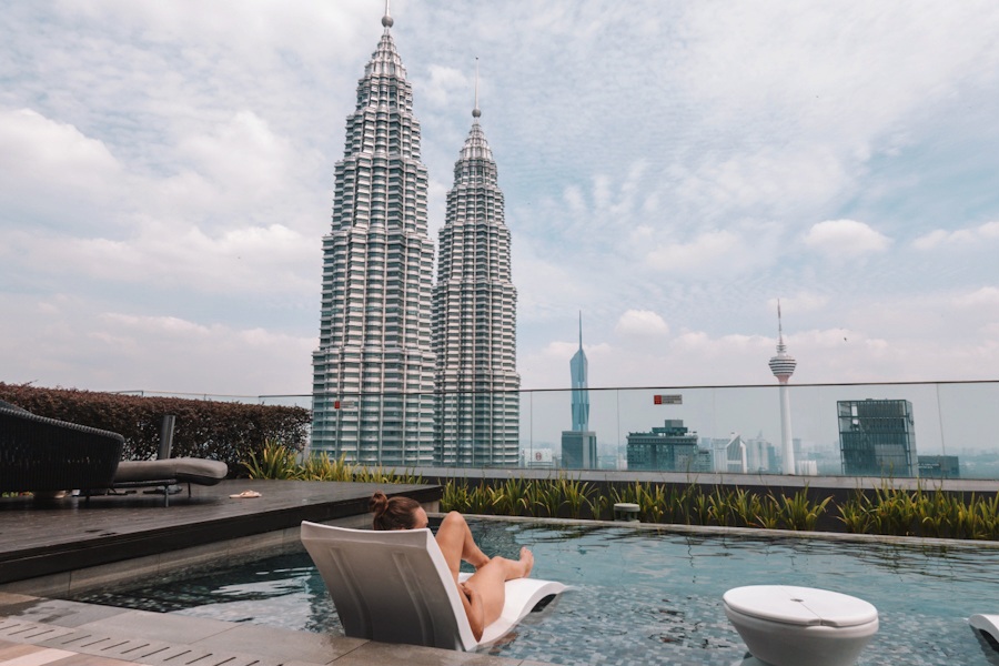 hotel met infinity pool kuala lumpur